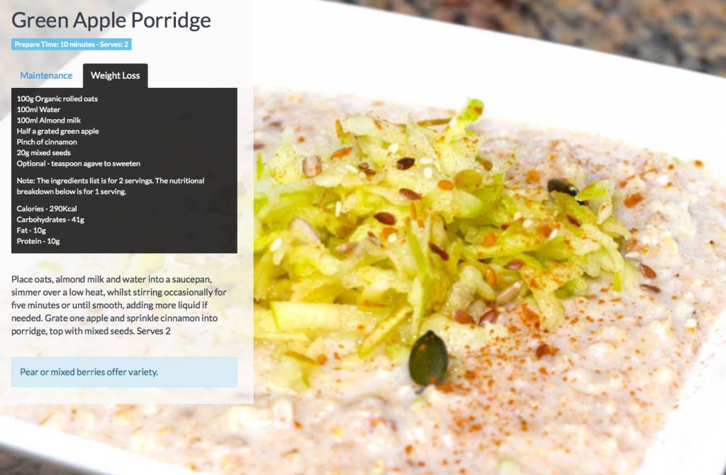 Apple-porridge