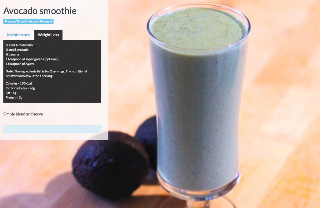 Avocado-smoothie