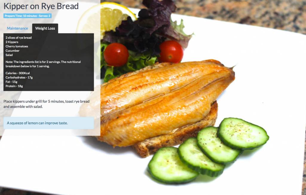 Kipper-on-rye