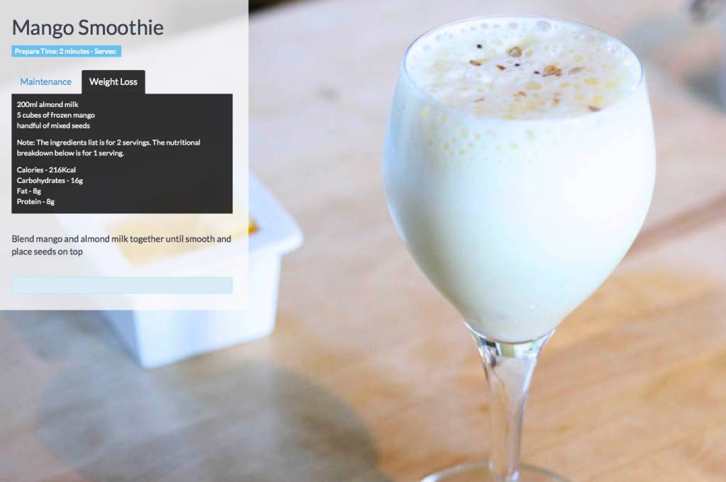 Mango-smoothie