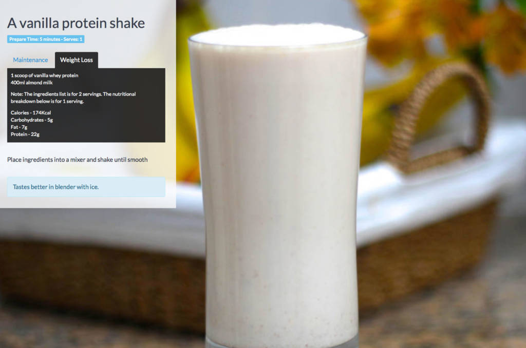 Vanilla-protein