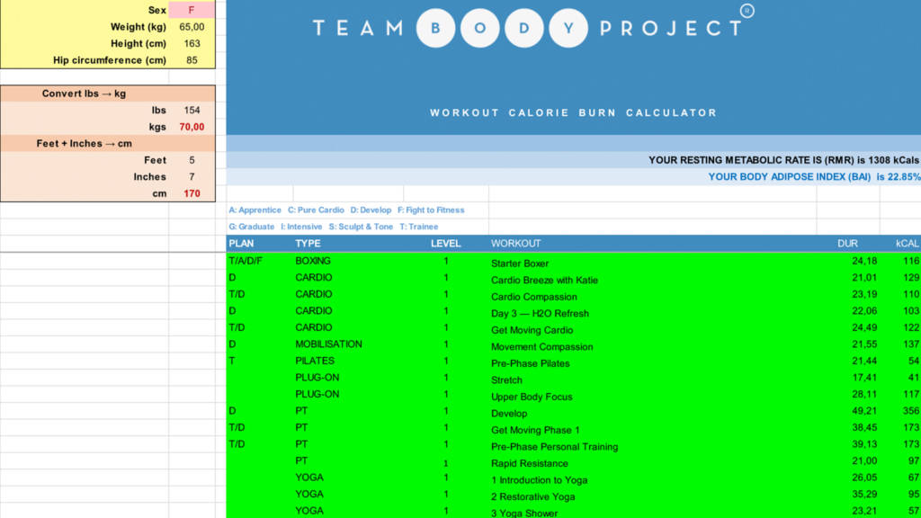 Calorie-calculator